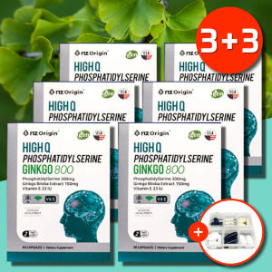 3+3 포스파디딜세린 코스트코포스파티딜세린800 효능 뇌 징코 포스타디딜... 맛있게 먹은 솔직 후기 - 상품 이미지 1