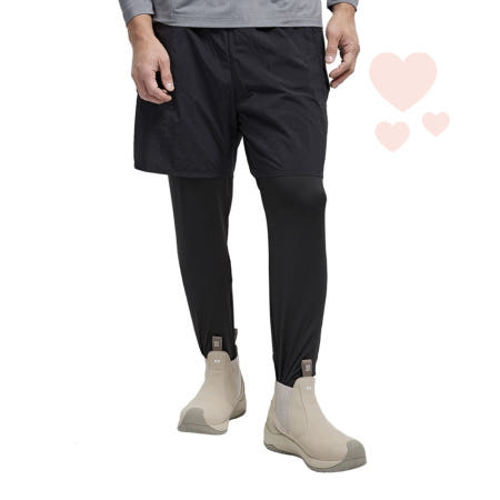 상세참조 [K2] 레깅스일체형 등산용반바지 기능성작업바지 여름작업복바지 여름작업복