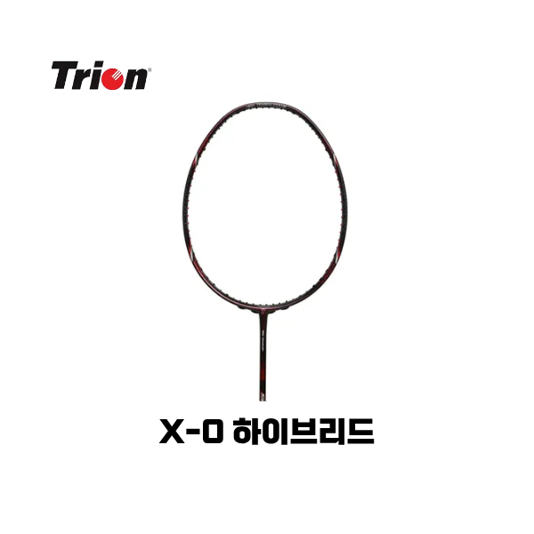 [4매듭/보상판매] 트라이온 X-0 하이브리드 배드민턴 라켓 - 상품 이미지