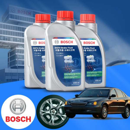 [자체제작]쉐보레 매그너스 1.8/2.0(4기통) 보쉬 정품 고성능 DOT4 브레이크오일 1L