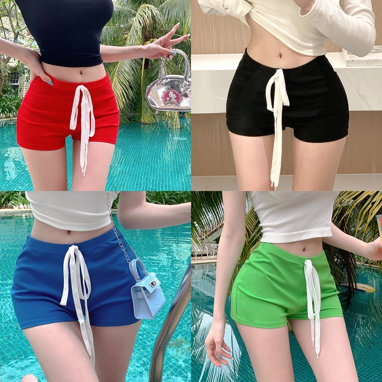 카풀모찌숏팬츠 반바지 숏츠 캐주얼 여름 무지 데일리 - 상품 이미지