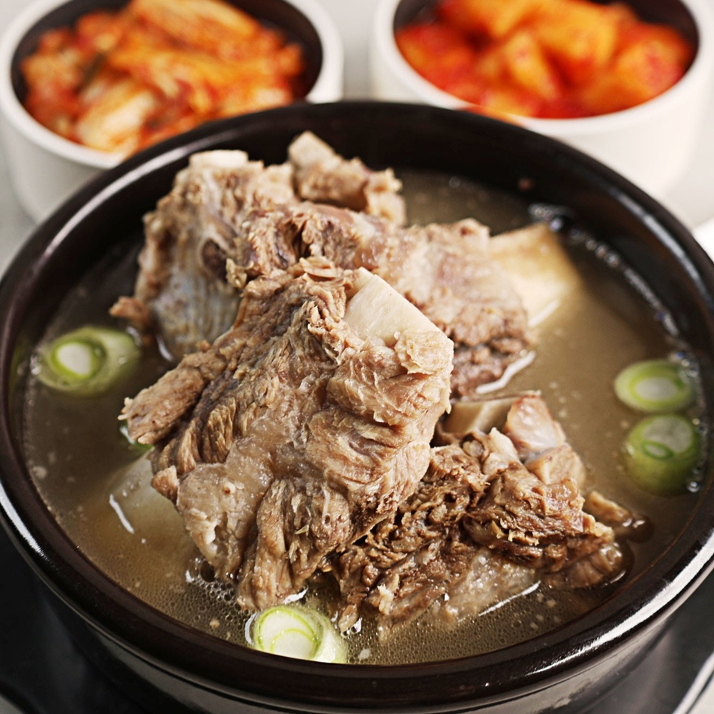 진한 본담 왕갈비탕 맛있는 고기많은 소갈비탕 업소용 850g x 2개 - 상품 이미지
