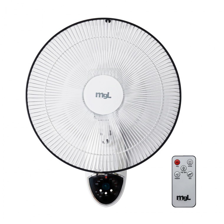 ELECTRO-M 벽걸이 선풍기 써큘레이터 저소음 리모컨포함 MGL-MFAN16 - 메인 이미지