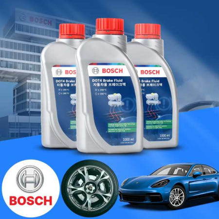 [자체제작]포르쉐 파나메라(CWJ) 보쉬 정품 고성능 DOT4 브레이크오일 1L