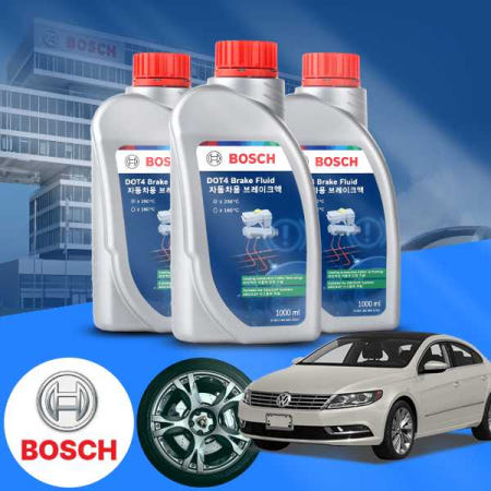 [자체제작]폭스바겐 CC (08~15) 2.0TDI (CFG) 보쉬 정품 고성능 DOT4 브레이크오일 1L