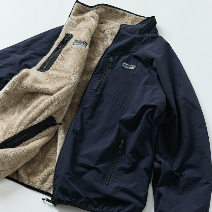 프릭스스토어 릴렉스핏 플리스 리버시블 블루종 남성 자켓 25FW NAVY S - 상세 이미지 5