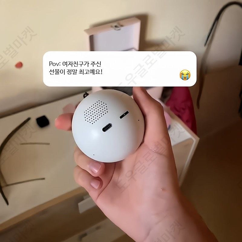 기억구슬 라이브사진 수정구슬 USB 고화질 4K 영상 - 상세 이미지 4