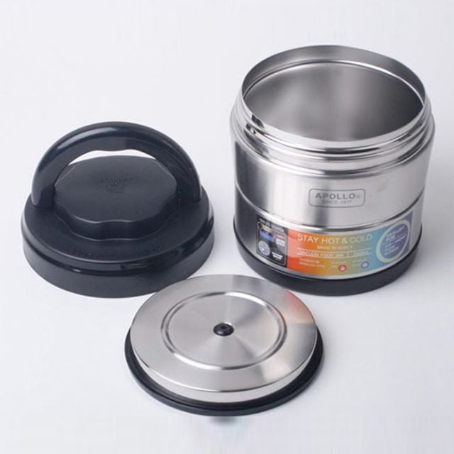 아폴로 보온죽통 도시락 이유식 밥통 국통 1700ml - 상품 이미지