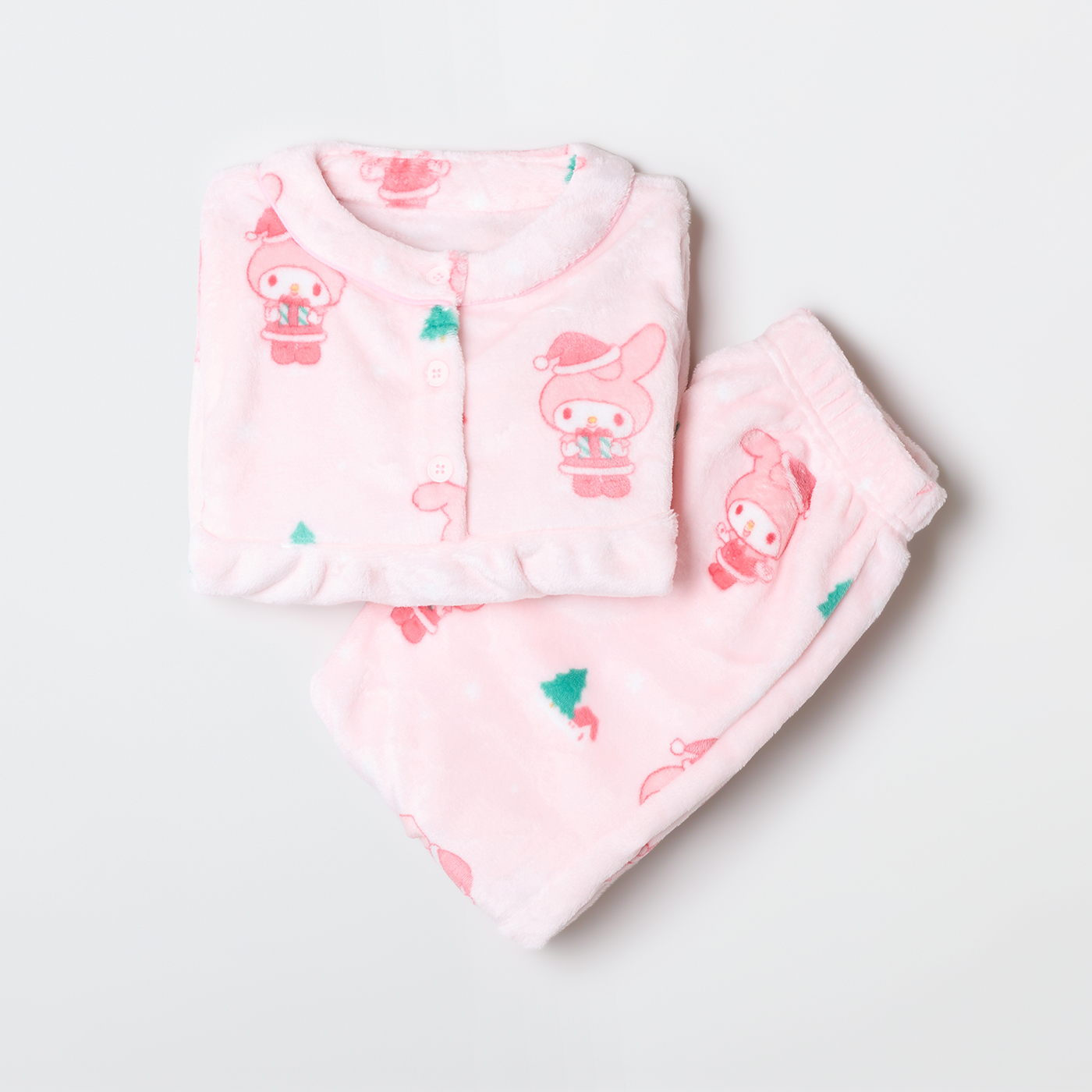 [당일출고][산리오캐릭터즈] 스파오키즈 프릴 수면 파자마 잠옷 SPPPF4VKG1