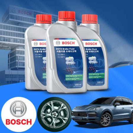 [자체제작]포르쉐 카이엔(059E) 보쉬 정품 고성능 DOT4 브레이크오일 1L
