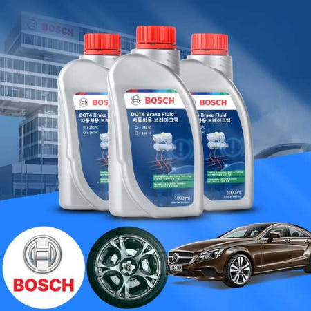 [자체제작]벤츠 W218 CLS250d (OM651) 보쉬 정품 고성능 DOT4 브레이크오일 1L