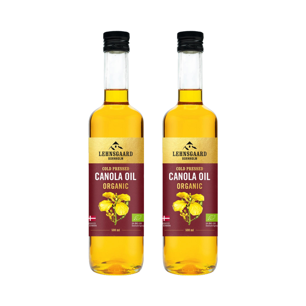 렌스가르드 덴마크 냉압착 유기농 카놀라유 500ml, 2개 - 상품 이미지