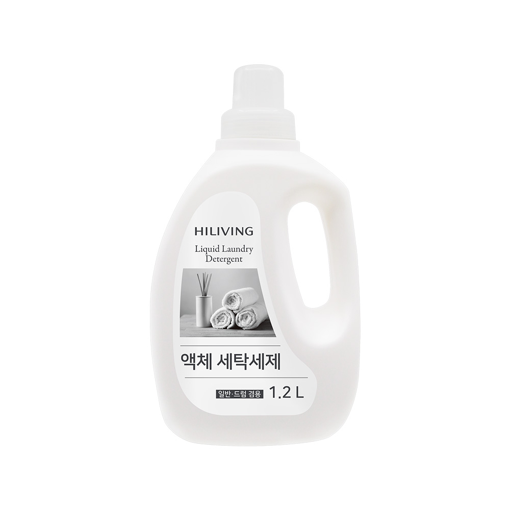 하이리빙 액체 세탁세제 (일반 드럼세탁기 겸용) 1.2L - 상품 이미지