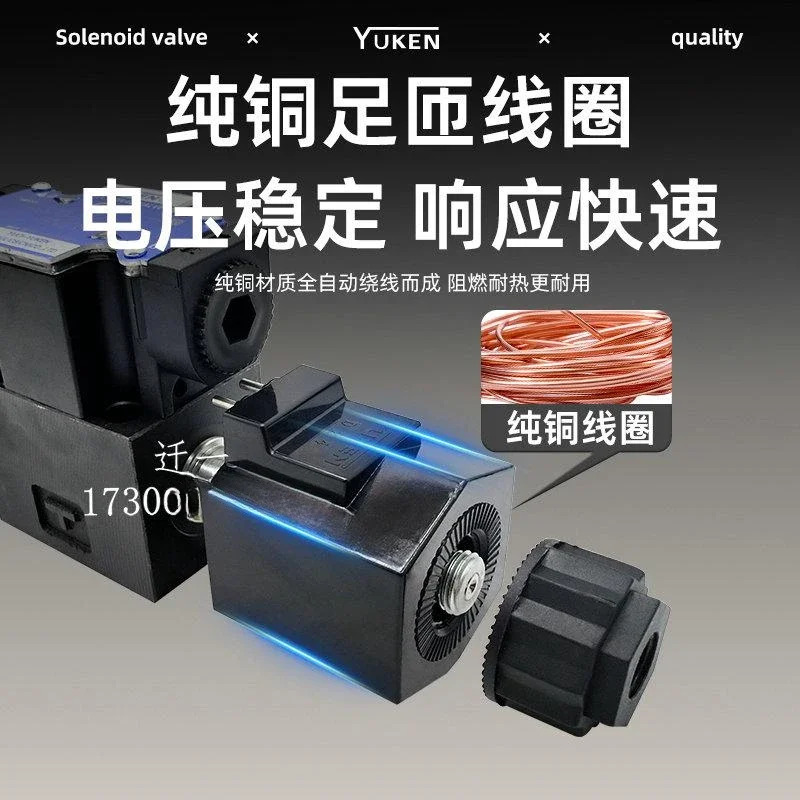 DSG-01-2B2-D24-50 정션 솔레노이드 밸브 2B3B 2D2 3C2 C3 C4 C60