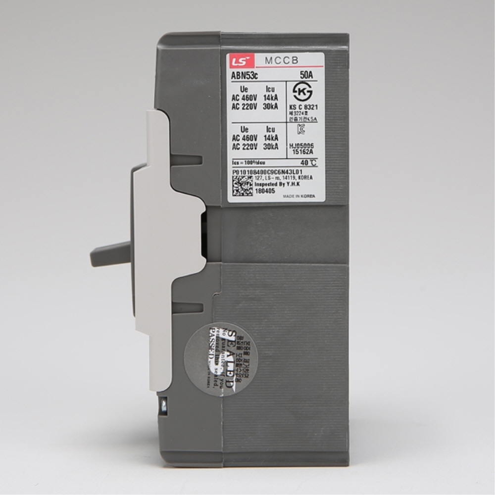 산업용 Metasol MCCB 배선차단기 ABN 53C 3P 50A 30kA LS일렉트릭 - 상세 이미지 4