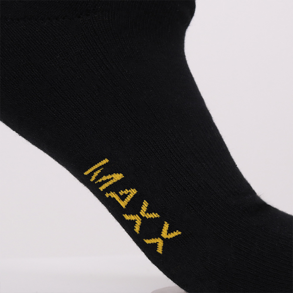 MAXX 맥스 배트맨 콜라보 배드민턴 스포츠 단목 양말 블랙 화이트 - 상세 이미지 5