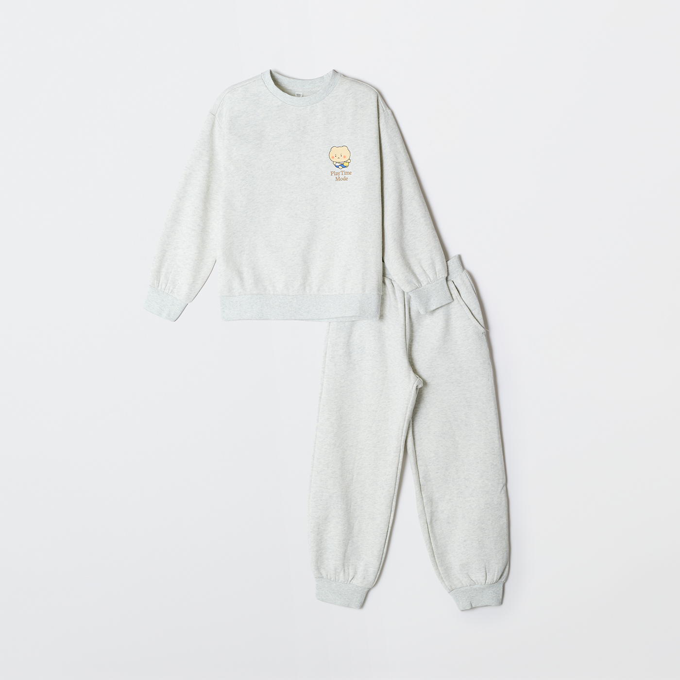 [당일출고][망그러진 곰] 스파오키즈 기모 상하세트 SPSMF4TKU4