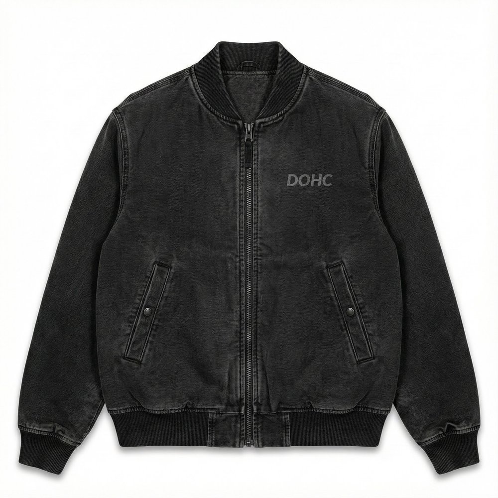 DOHC 헤리티지 워싱 루즈핏 남성 항공점퍼 - 상세 이미지 5