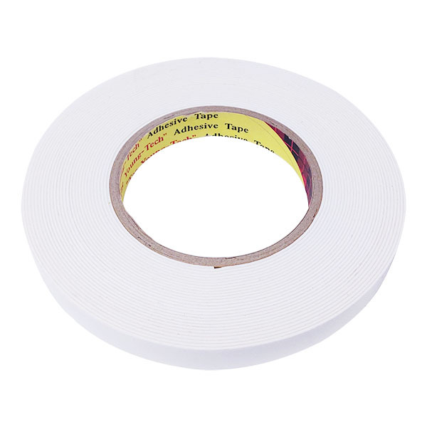 태영 EVA 백색 폼 스폰지 양면 테이프 1T x 15mm x 10M - 상품 이미지
