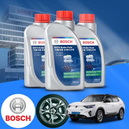 [자체제작]KGM 토레스 1.5 터보 보쉬 정품 고성능 DOT4 브레이크오일 1L