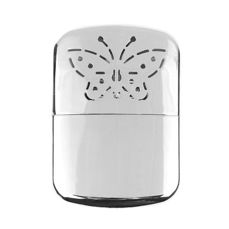 (주)트리 무결 메탈 실버 오일충전 손난로 주머니난로