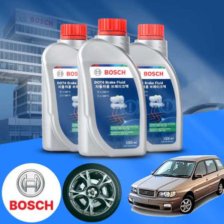 [자체제작]기아 카스타 2.0 보쉬 정품 고성능 DOT4 브레이크오일 1L