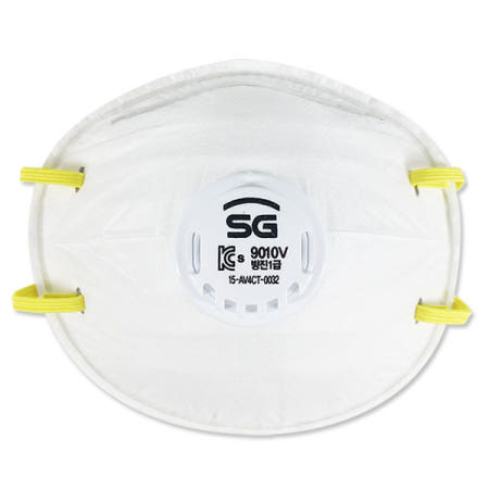 SG 9010V 1급 방진 마스크 밸브형