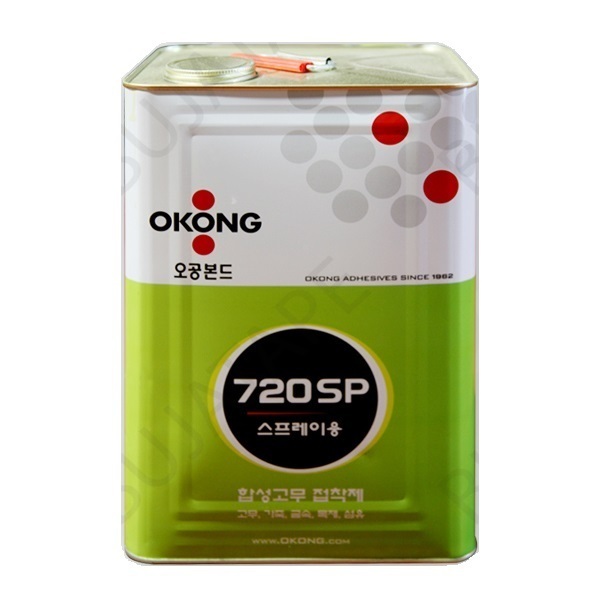 오공본드 720SP 합성고무 접착제 스프레이용 15kg - 상품 이미지