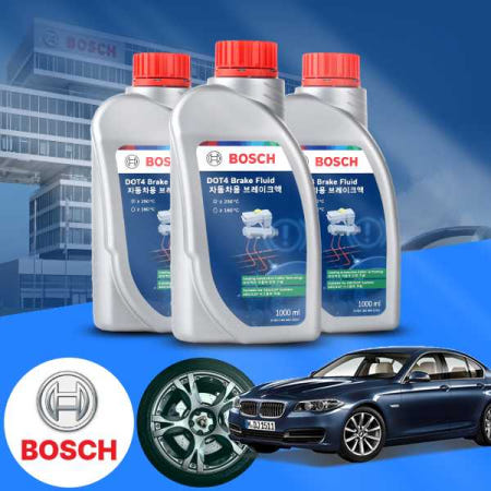 [자체제작]BMW F10 520i (10~17) (N20) 보쉬 정품 고성능 DOT4 브레이크오일 1L