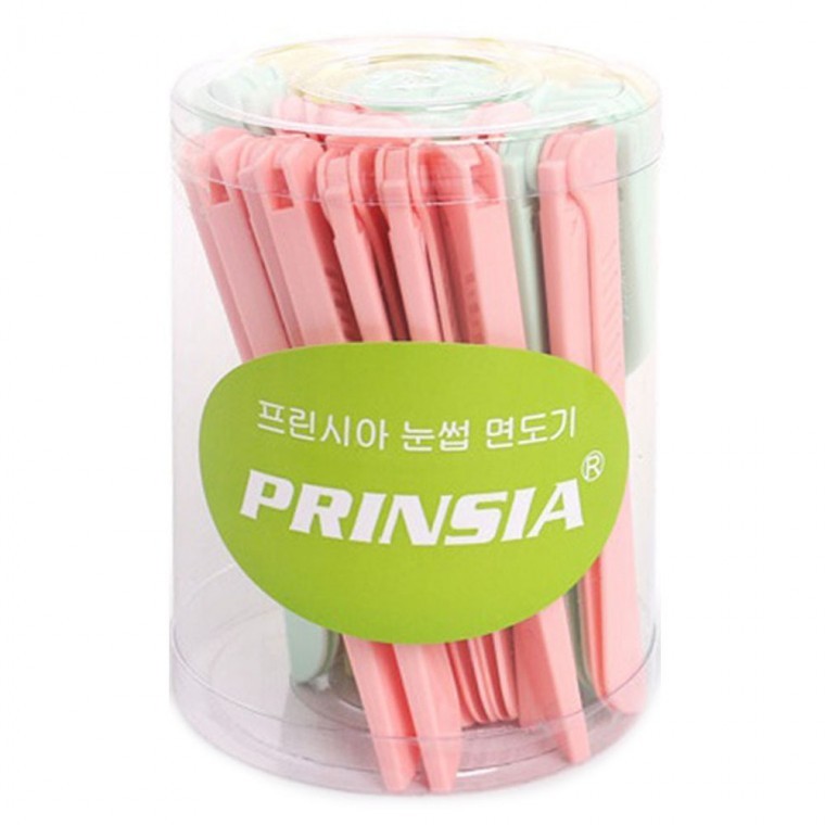 구레나룻 잔털까지 세밀하게 관리 접이식 눈썹 36입 - 메인 이미지