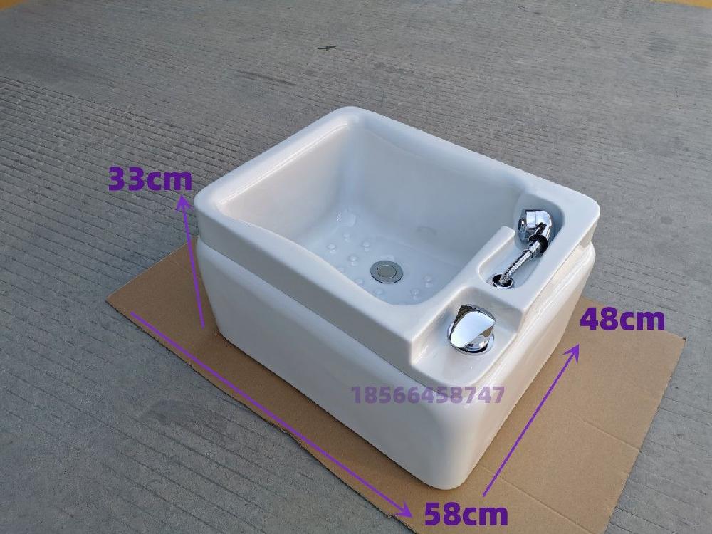 마사지샵 발 찜질 발마사지 세면대 족욕 페디큐어 욕조 55 cm-41-28 cm - 상세 이미지 4