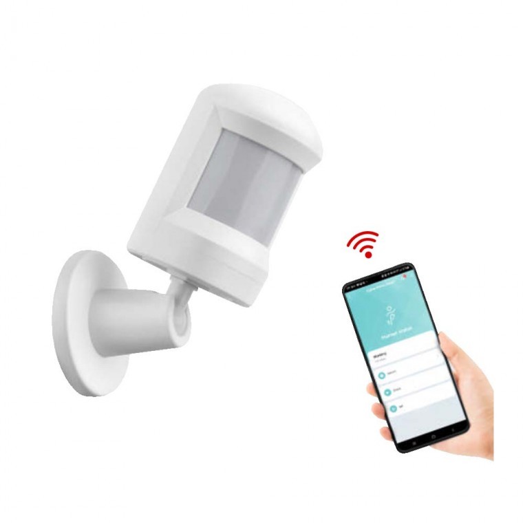 보안용 IOT 모션 감지센서 움직임 동작 스마트 WIFI 원격실시간 방문자 야간침입 확인 - 상품 이미지