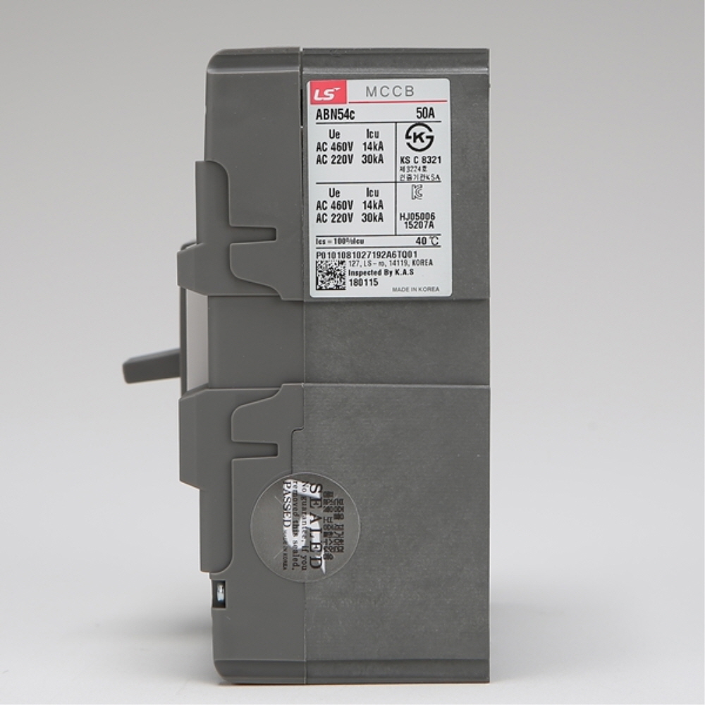 산업용 Metasol MCCB 배선차단기 ABN 54C 4P 50A 30kA LS일렉트릭 - 상세 이미지 4