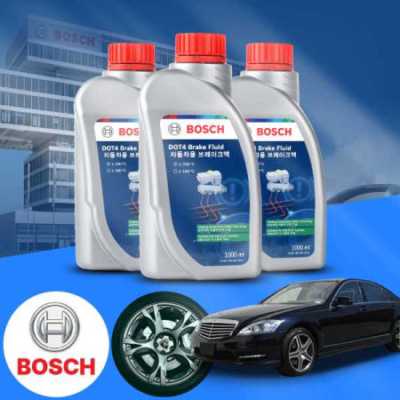 [자체제작]벤츠 S500 M273 보쉬 정품 고성능 DOT4 브레이크오일 1L