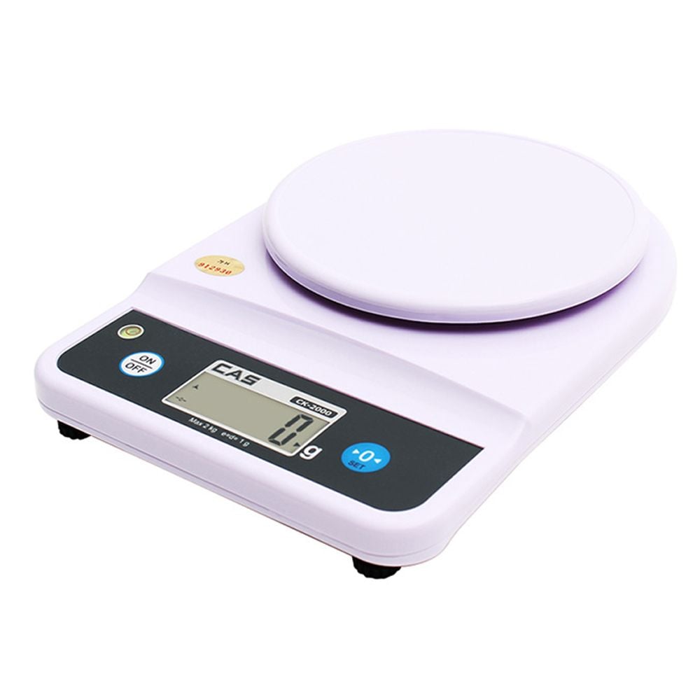 디지털 주방저울 2kg (1g) 계량 조리용 전자 CASS - 상품 이미지