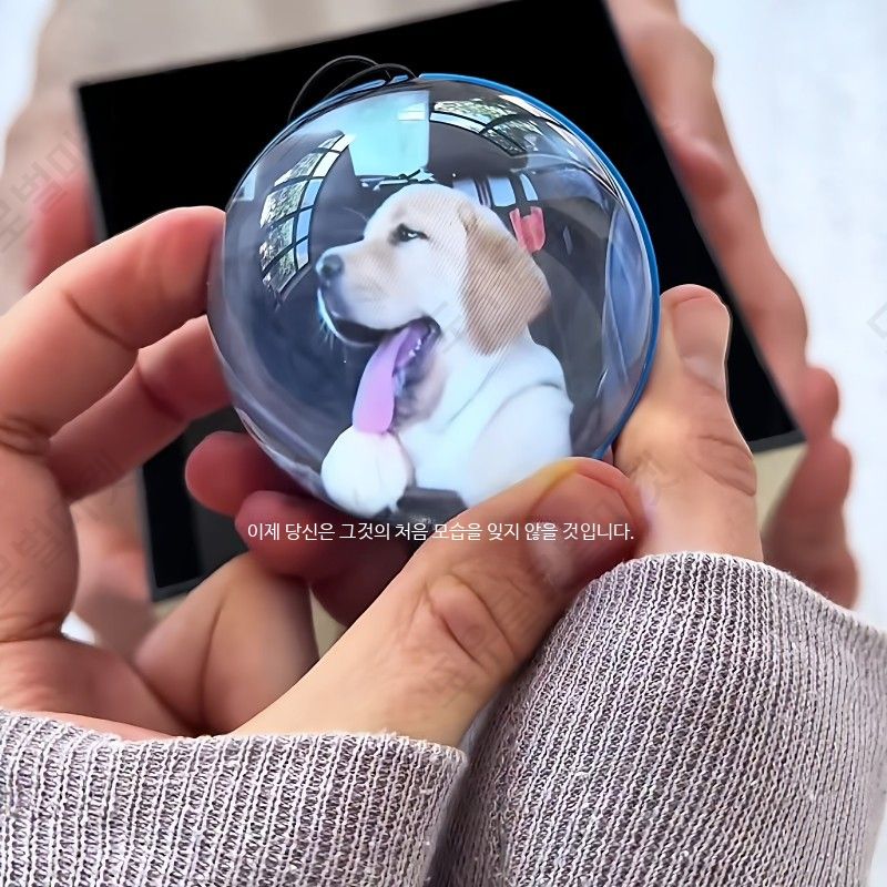 기억구슬 라이브사진 수정구슬 USB 고화질 4K 영상 - 상품 이미지