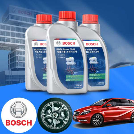 [자체제작]벤츠 B200 W246 (M270) 보쉬 정품 고성능 DOT4 브레이크오일 1L