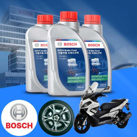 [자체제작]SR MAX 300 보쉬 바이크 호환 DOT4 브레이크오일 1L