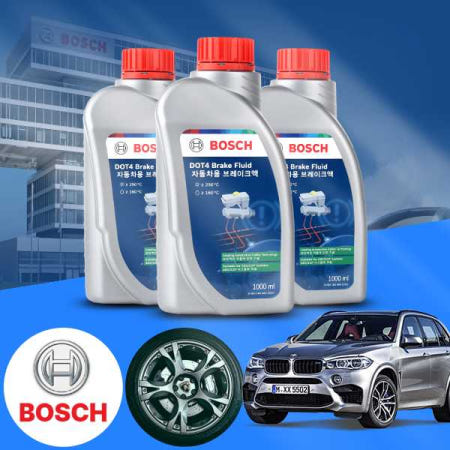 [자체제작]BMW X5M 보쉬 정품 고성능 DOT4 브레이크오일 1L