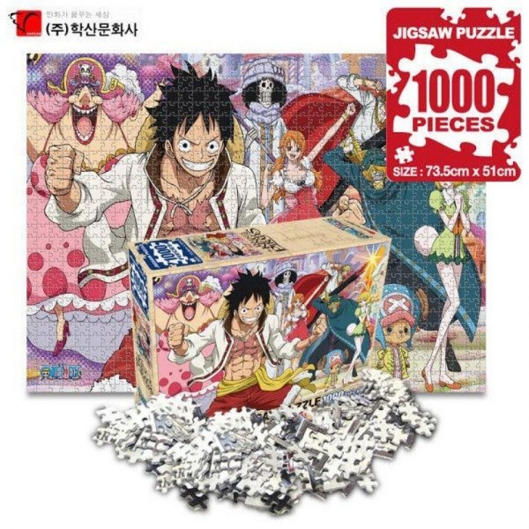 학산퍼즐 원피스 직소 퍼즐 1000pcs 돈워리 - 상품 이미지