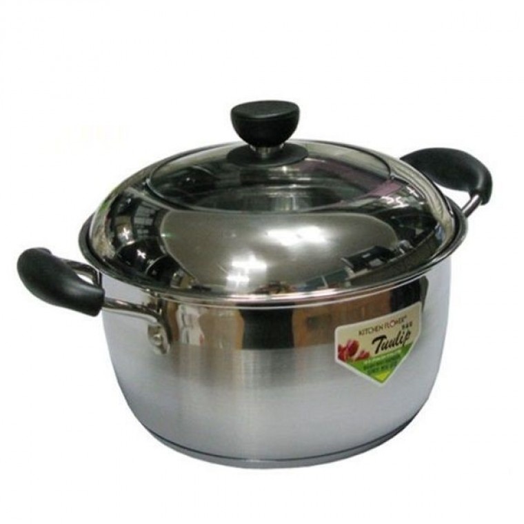 키친플라워 인덕션 냄비 찌개 국 라면 양수 18cm - 메인 이미지