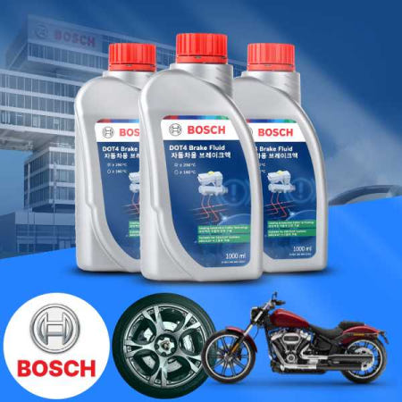 [자체제작]브래이크아웃 114 보쉬 바이크 호환 DOT4 브레이크오일 1L