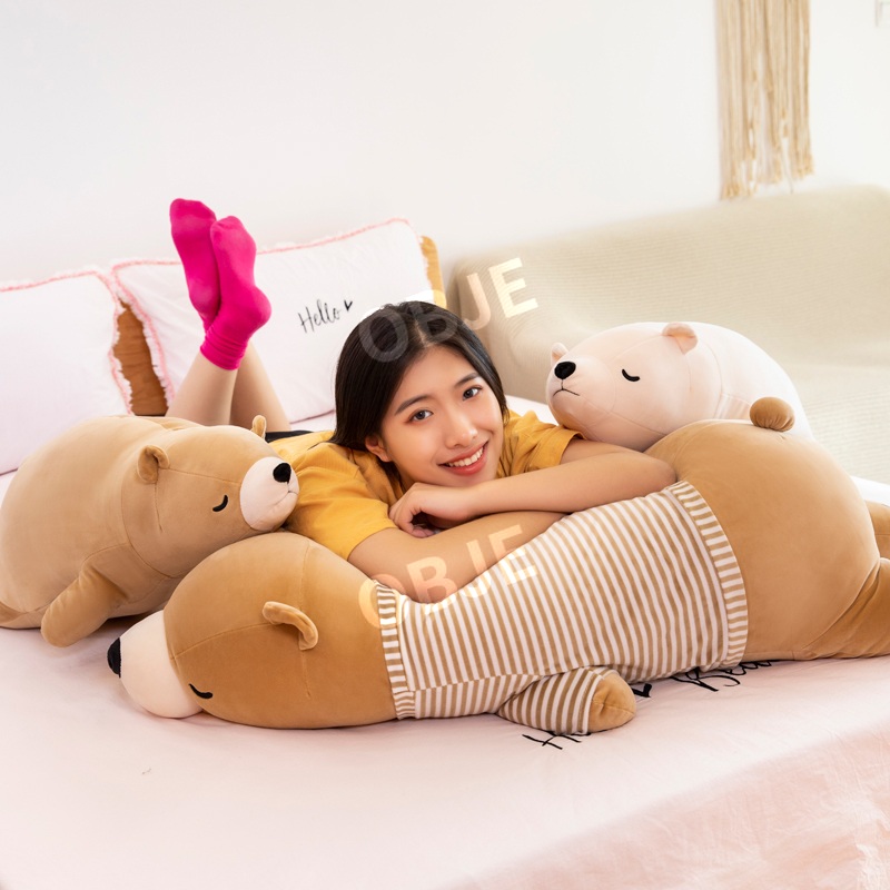 포옹 곰 인형 베개 북극곰 봉제인형 - 상세 이미지 4