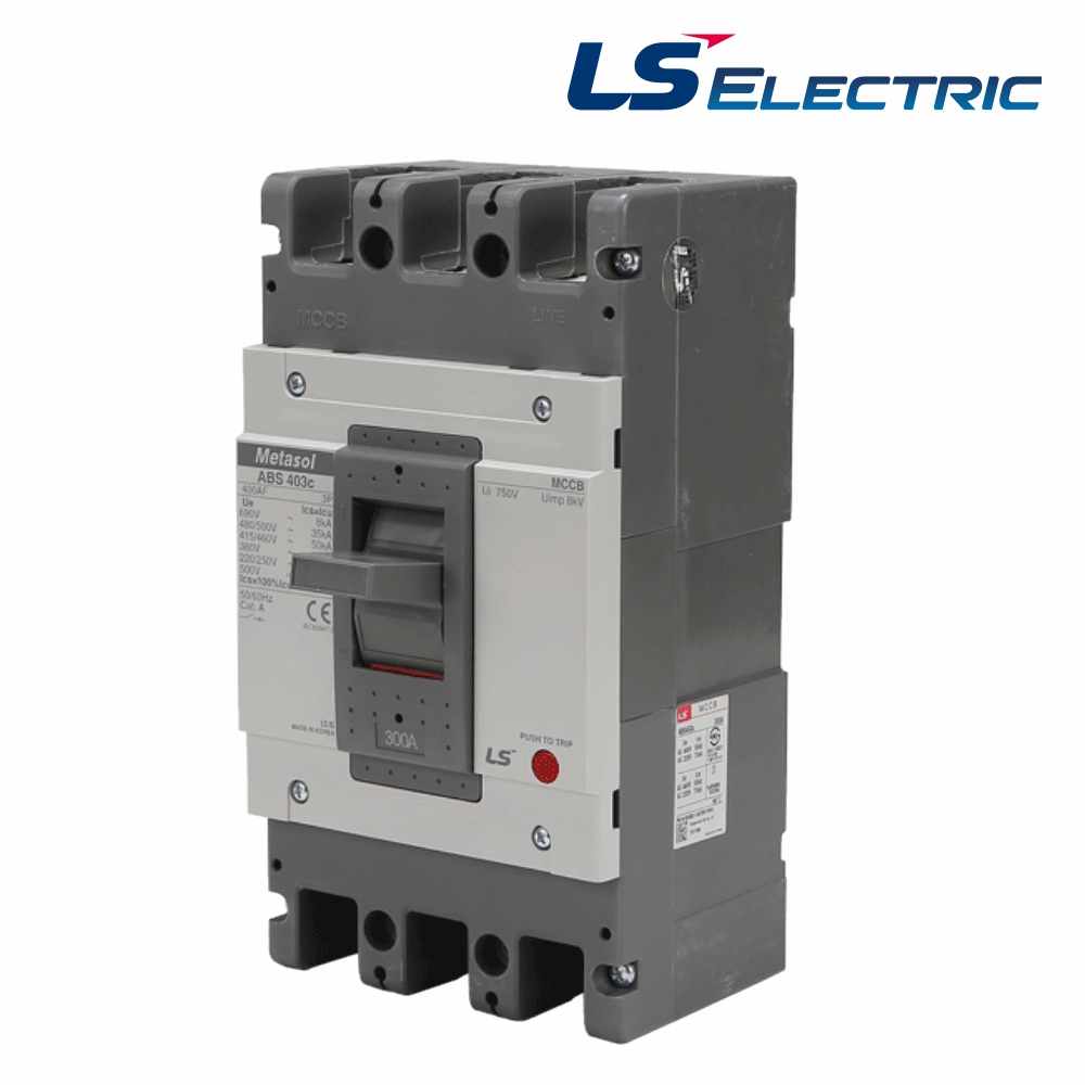 산업용 분전반 MCCB 배선차단기 ABS 403C 3P 300A 75kA LS일렉트릭 - 상품 이미지