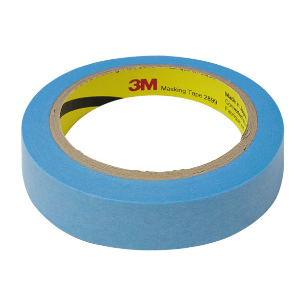 3M 2899 와시 내열 마스킹 테이프 블루 20mm x 40M - 상품 이미지