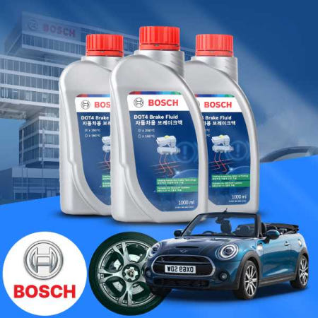 [자체제작]미니 쿠퍼 컨버터블S (R57) 2세대 (N14) 보쉬 정품 고성능 DOT4 브레이크오일 1L