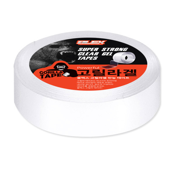 BLEX 고릴라겔 초강력 투명 만능 양면 테이프 2T x 24mm x 5M - 상품 이미지