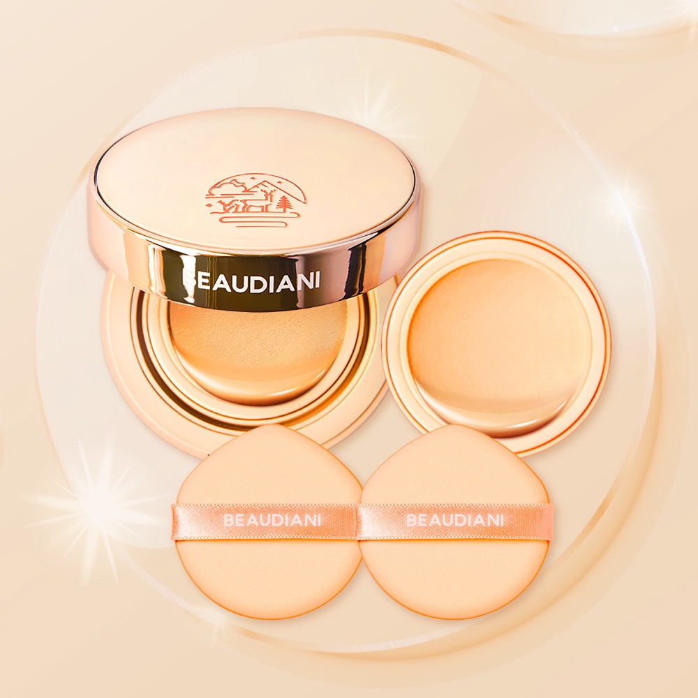 [SET] 뷰디아니 커버력좋은 파운데이션 쿠션팩트 리필세트 + 퍼프2매 추가 제품 이미지