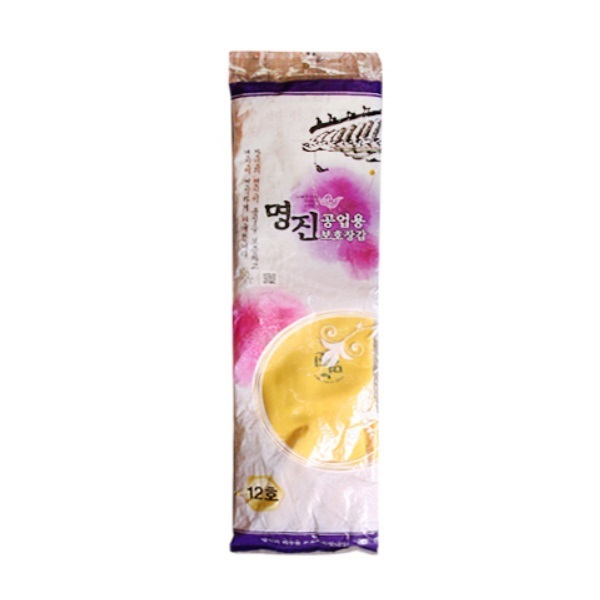 명진 공업용 고무장갑 12호 10켤레 - 상품 이미지