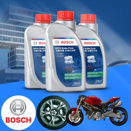 [자체제작]몬스터 696 보쉬 바이크 호환 DOT4 브레이크오일 1L